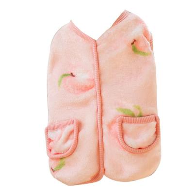 China New CSI Autumn And Winter Sale Style Peach Pink Cute Puppy Two-Piece Cat Viable Warm Vest for sale