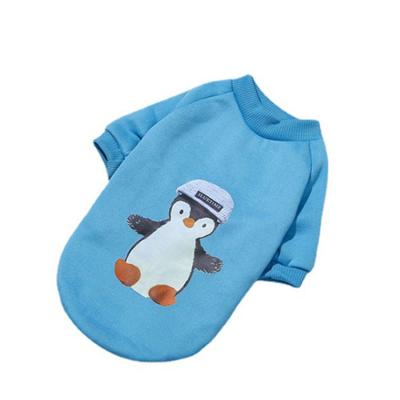 China New Viable Pet Sweater Autumn Cute Cartoon Pattern Polyester Teddy Small Medium Dog Clothes for sale