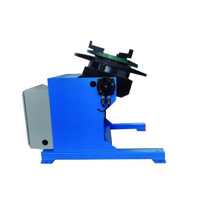 China Garment Shops 600 Kg Capacity Welding Chuck Clamping 200mm Foot Pedal Welding Positioner Turntable Machine Configure Chuck Kp-500 for sale