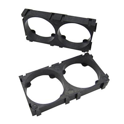 China ABS+PC 2P 18650 Free Combination 18650 Battery Spacer Lithium Battery Holder 18650 Battery Bracket Holder Spacer for sale