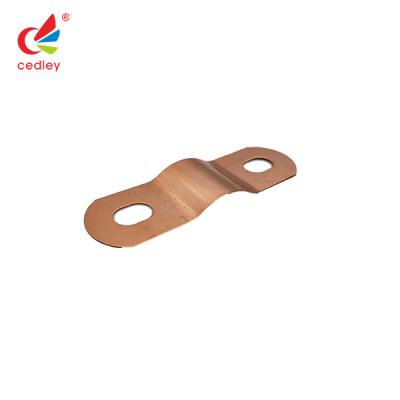 China Big Cell Connection 52 Mm Hole Distance Of Copper Battery Connector for sale