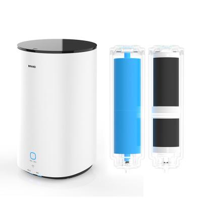 China Installation refrigerator alkaline ecosphere filter barrel water purifier hot and cold water filter purifier drinking for sale