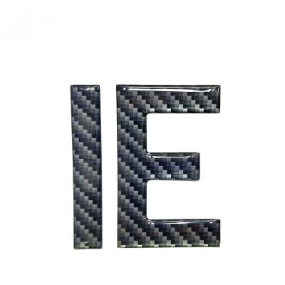 Chine UK charles wright font standard size epoxy letter sticker black gel letter sticker printing for acrylic letter plate decoration à vendre