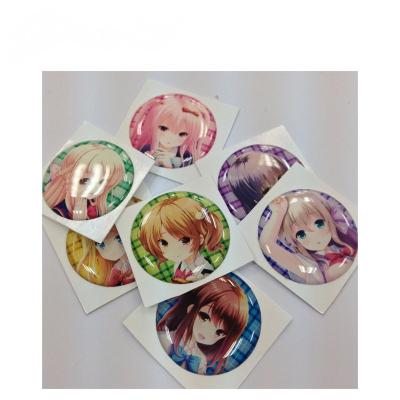 Chine 3d clear epoxy resin dome sticker,3d lenticular adhesive bottle labels,3d doming resin sticker à vendre