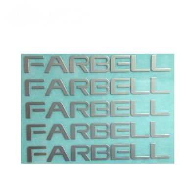 China Professional Watch Metal Label Stickers Electroforming Foil 3M Self Adhesive Label Sticker for sale