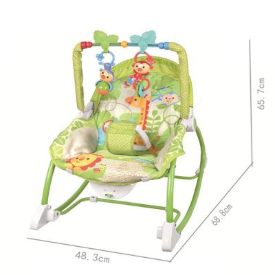 China Modern hot selling electric musical vibration baby portable chair with hanging toys for baby for sale