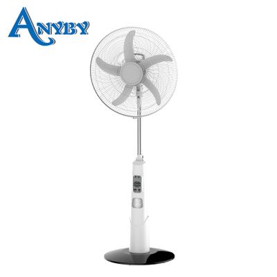 China AC/DC 18inch AC/DC kennede home usb electric solar backup stand fan large with remote for sale