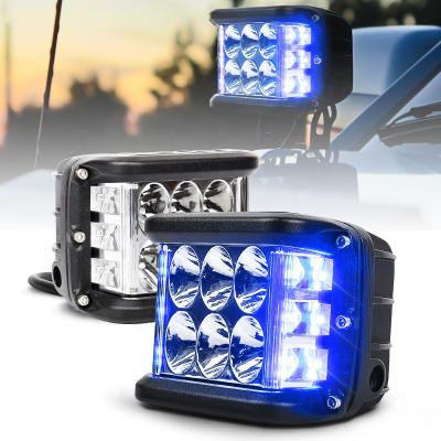 China 4x4 Offroad Drive Light Side Shooter OVOVS 30W Led Work 4 Inch Cube Work Light Pod 4x4 Offroad Drive Light 10-30V for sale