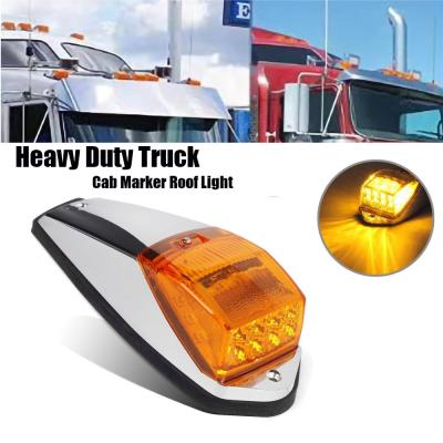 China For kenworth Amber Top Roof Roof Marker Lights For Kenworth Volvo Truck OVOVS 12V Truck Cabin Beacon Lights For Kenworth for sale