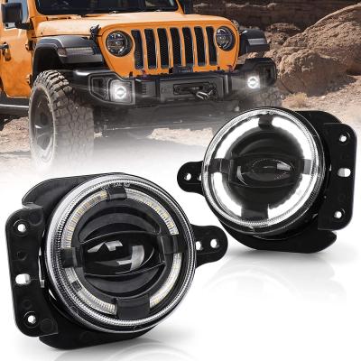 China For Jeep W-rangler JL 2018+ OVOVS 4 Inch Led Foglight For Jeep W-rangler jl Fog Light For Jeep Fog Light 30W JL Fog Lamp for sale