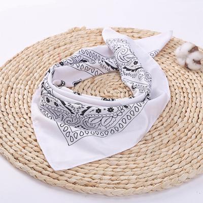 China Promotional Gift Contemporary Custom Printing Cotton Bandana for sale