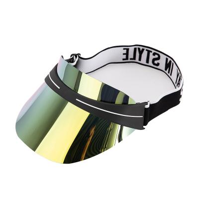 China 2020 Hot Selling Character High Grade Quality Plastic Visor Cap Transparent Sun Visors for sale