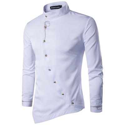 China Anti-pilling Manufacturers Sell Well Men's Canvas Shirt Designer Shirts Men Dress Bacterial Shirts for sale