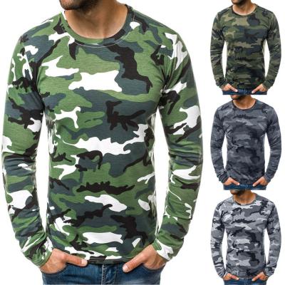 China Viable High Quality Casual Long Sleeve Youth Camouflage T-shirt Fall 2021 Promotion Tactical T-shirt for sale