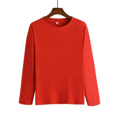 China New Style Anti-Wrinkle Simple Clothes All-match Wind Round Neck Solid Color Lazy Long Sleeve Shirt for sale