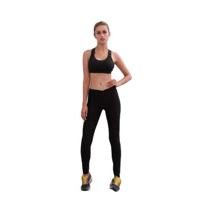 China Manufacturer Wholesale Custom Logo Breathable Yoga Pants Polyester Ladies Yoga Pants for sale