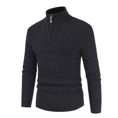 China Anti-wrinkle manufacturers sell good turtle neck men sweater sweaters for men knitted sweater for sale