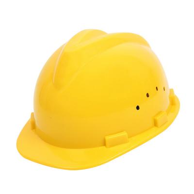 China Thickened anti-sensation hard hat protective helmet construction site construction work safety helmet for ventilation for sale