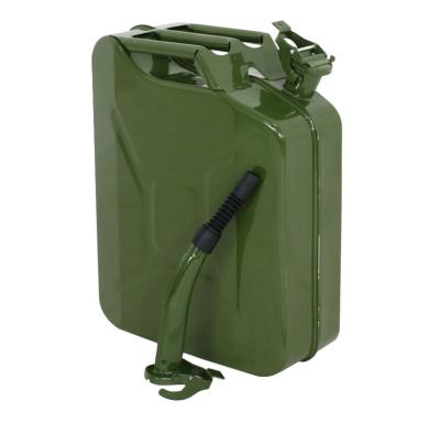 China Operation 5 Gallon 20L Jerry Can Gasoline Fuel Can Easy Emergency Cart Tank for sale