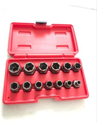 China Household Tool Kit / Damaged Extractor NEW 13PC Bolt Nut Screw Remover Damaged Screw Bolt Extractor Set for sale