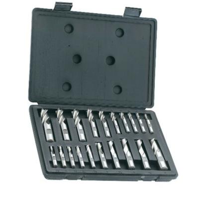 China Metal Work Tool HSS 2/4 Flute End Mill New Cutter Drill Bit Set Different Types for sale