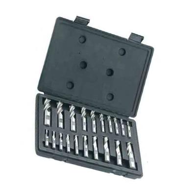 China Metric Metal Work Tool 20PC Steel Box End Mill Cutter Set for sale