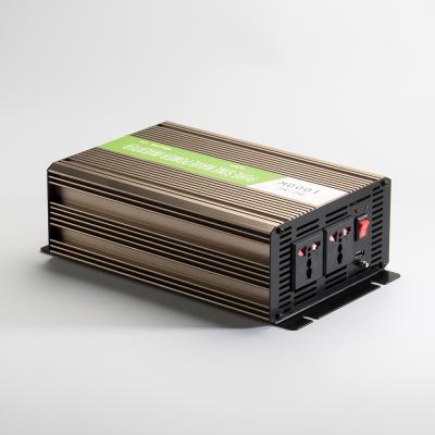 Cina Power Inverter 1000W 24v 48vdc 110vac Pure Sine Wave Power 12v 220v Inverter 42*24.5*15.5cm in vendita