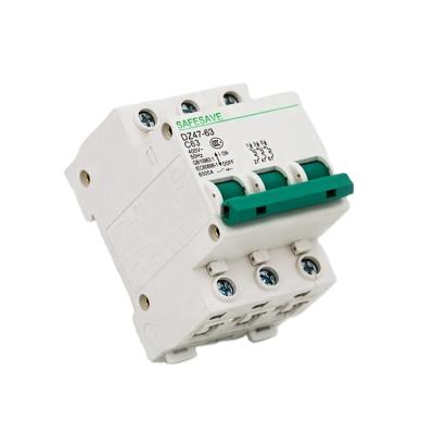 China CE Chinese High Safety Durable Multifunctional Current Standard Miniature 1-63A 6KA Circuit Breaker for sale