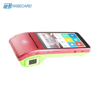 China 13.56MHz Epos Android POS Terminal MTK MT8735 1D 2D Handheld Barcode 3.7V for sale