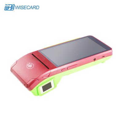 China Android Handheld Mobile Card Payment Device With 3.7V Fingerprint Reader for sale