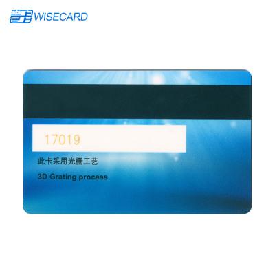 China Glossy Anti Scratch Custom Magnetic Stripe Cards For Public Transport for sale