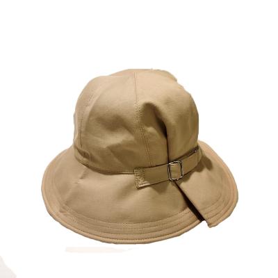 China Hot Selling Bucket Hats Custom Embroidery Sunproof Sun Protection Light Thin Waterproof Cotton Bucket Hat Simple Wholesale Bucket Hat for sale