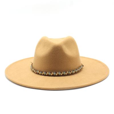 China Fashion\High Quality Felt Hat Women Brim Hats Wide Brim Hat Comfortable\Durable Felted Hat for sale