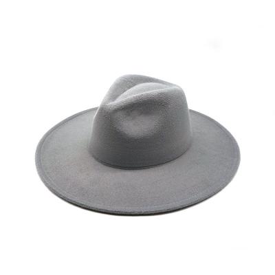 China Fashion\wide brim felt hat hats felt hat wool felt hats unisex women customizable comfortable\durable hat for sale