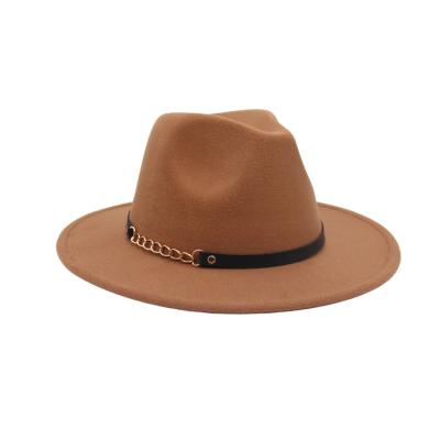 China Fashion \ large wide brim fedora hats fashion comfortable custom \ durable fedora hats unisex for sale