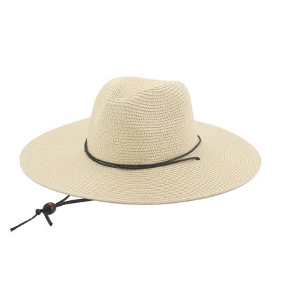 China Sun Protection Ventilation Straw Hat Spring Summer Eco - Friendly Straw Hats For Adult for sale