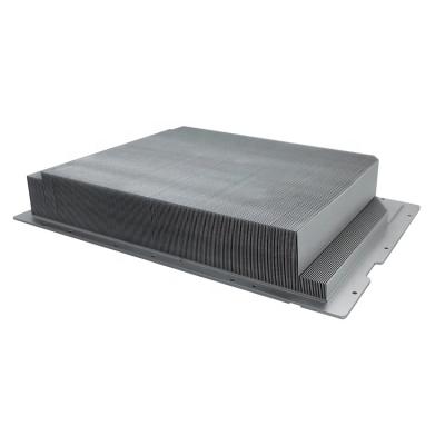 China High Precision Heat Sink Customized Aluminum Skived Fin Inverter Photovoltaic Heater for sale