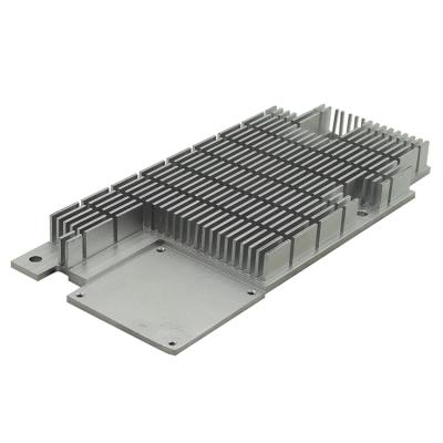 China AL6063 T5 Aluminum Pin Fin Heatsink Customized Aluminum Profile Heatsink For Radiator Cooling System for sale