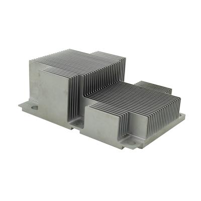 China Radiator Customized AL6063 Anodized Enclosure Aluminum Extrusion Radiator CNC Milling Aluminum Radiator for sale