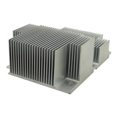 China Al Extrusion Enclosure CNC Machining Heatsink High Quality Aluminum Square Heatsink For Laser Equipment for sale