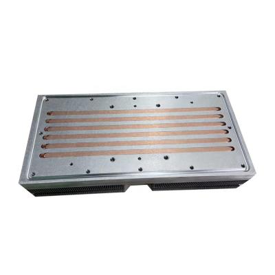 China High Power Large Radiator Aluminum Radiator Fast CoolingWater Cooling Radiator With Copper Heat Pipe for sale