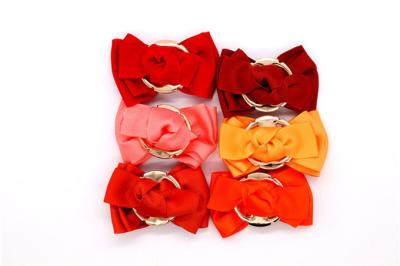 China New Design Popular Shoes Bow Tie Bowknot Shape Kirsite Material for sale