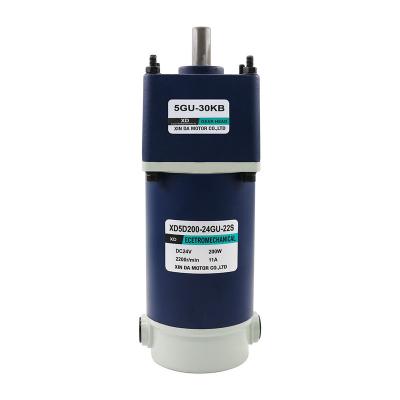 China speed drip-proof low speed low speed dc regulating motor 200v24w for sale