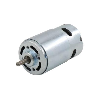 China 12V/24V DC High Speed ​​Silent Motor High Speed ​​997 Quiet DIY Regulation Heat Treatment Electric Motor Lathe Small Table Saw Drill 775 for sale