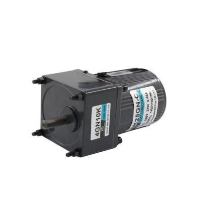 China AC 220V pony single phase asynchronous motor 25W deceleration speed miniature speed drip-proof pony asynchronous motor for sale