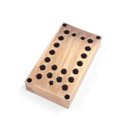 China Precision CNC Copper Machined Parts For Business for sale