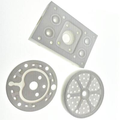 China CNC feito sob encomenda do  PTFE que faz à máquina 0.05mm que lustram à venda