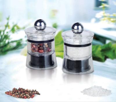 China PMMA salt and pepper mill set for sale