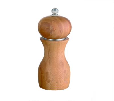 China Bamboo pepper or salt mill for sale