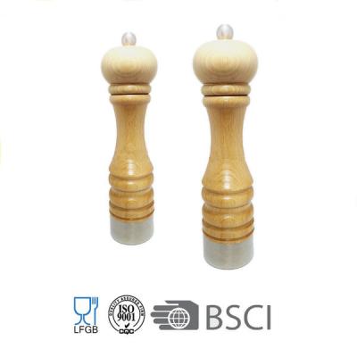 China Wood salt and pepper mills for sale